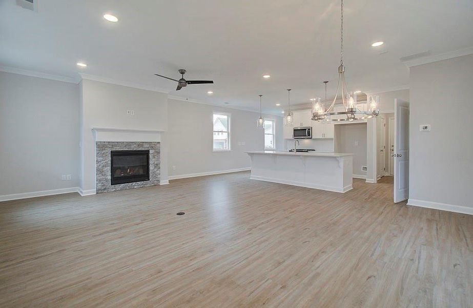 Spacious, unfurnished interior of a new home in Elliott Green, Powder Springs (Image 16). Spacious, unfurnished interior of a new home in Elliott Green, Powder Springs (Image 16).