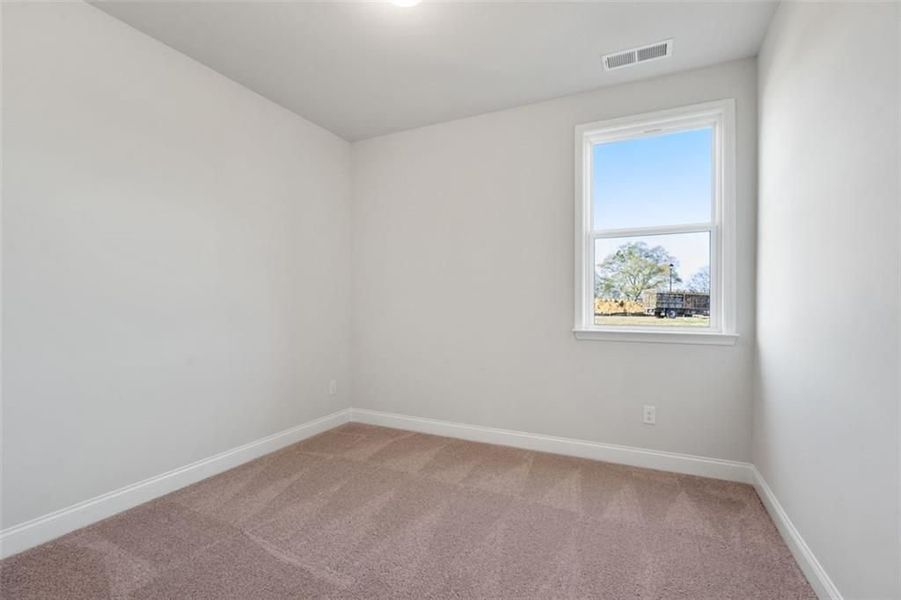 Spacious, unfurnished interior of a new home in Wehunt Meadows, Hoschton (Image 108).