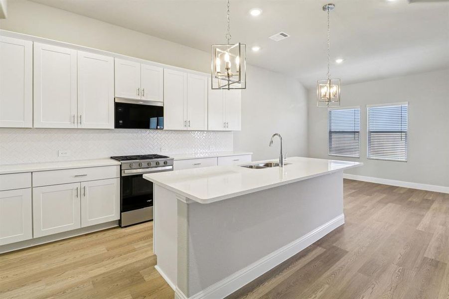 Photo is not of the actual home, but is an inspirational photo of builder’s model home and may depict options, furnishings, and/or decorator features that are not included.