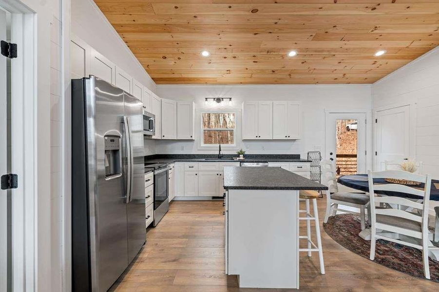 Furnished interior view inside a new home in , Morganton (Image 12).