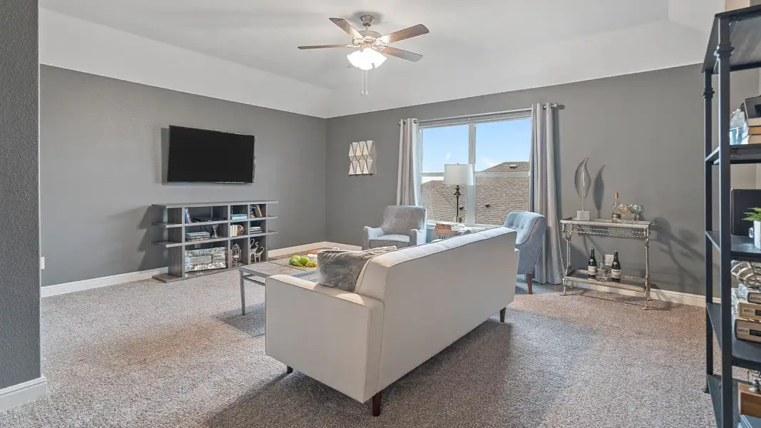 Furnished interior view inside a new home in Northstar West, Fort Worth (Image 37). Furnished interior view inside a new home in Northstar West, Fort Worth (Image 37).
