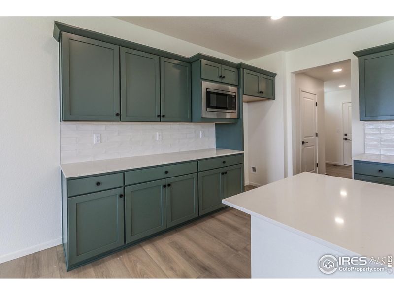 Furnished interior view inside a new home in Trailside Alley Load - Single Family Homes, Timnath (Image 10).