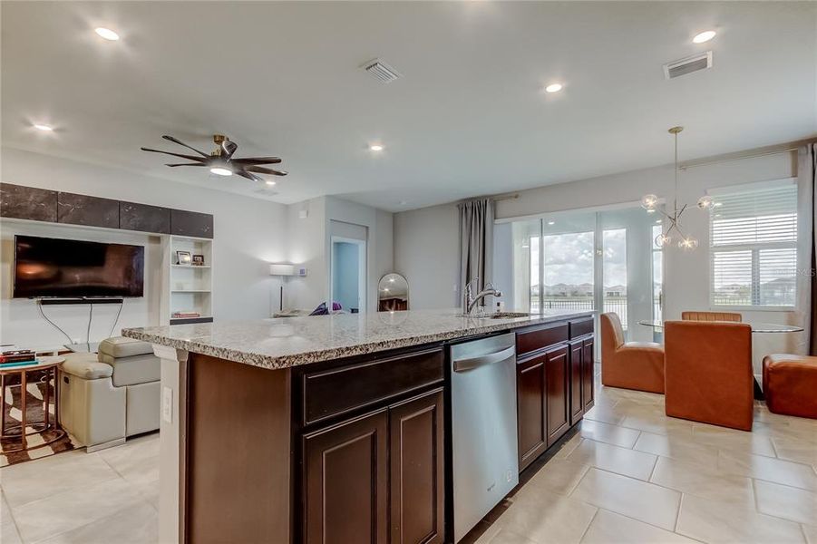 Furnished interior view inside a new home in , Wesley Chapel (Image 45).
