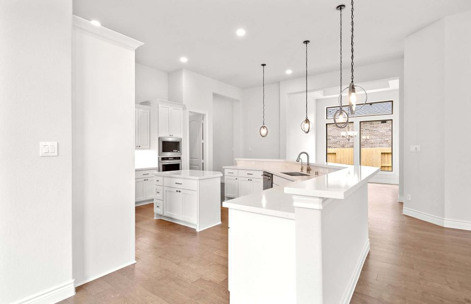 Furnished interior view inside a new home in Audubon 60′, Magnolia (Image 13).
