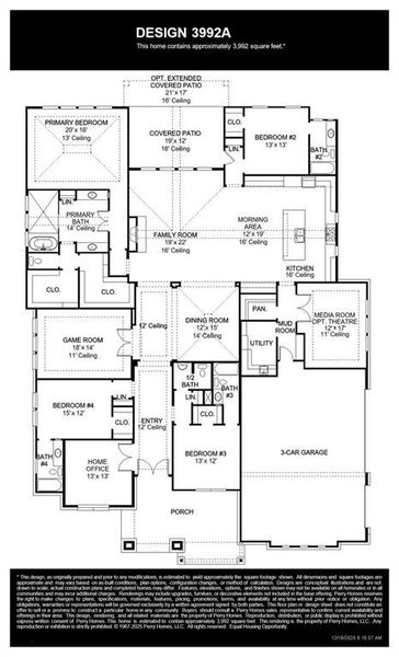 2D floor plan layout of this home in Enchanted Creek, Lucas, TX (Image 2). 2D floor plan layout of this home in Enchanted Creek, Lucas, TX (Image 2).