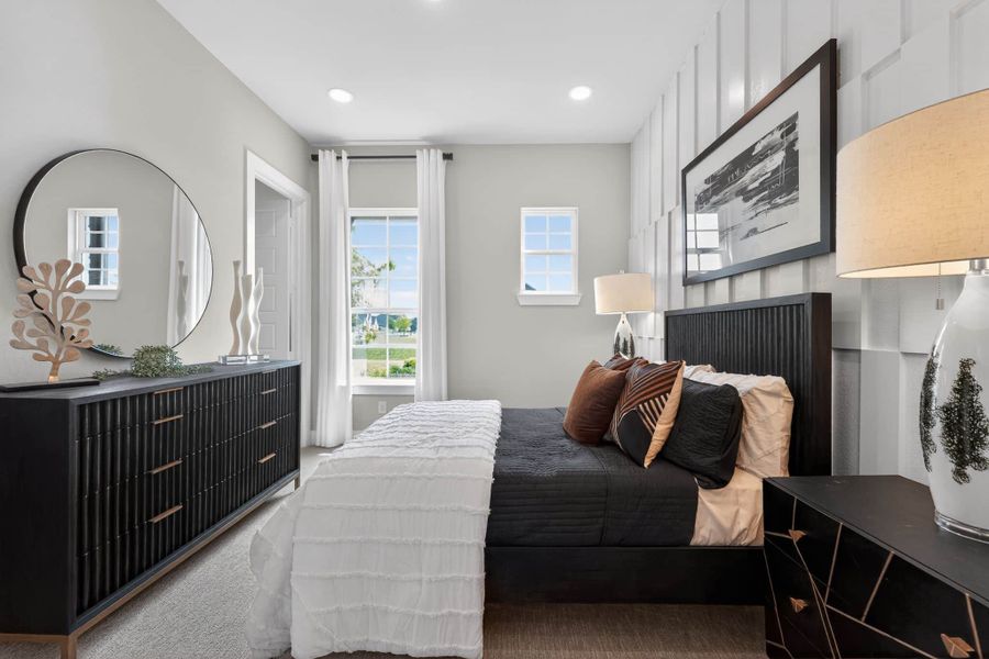 Furnished interior view inside a new home in Highland Crossing, Celina (Image 27).