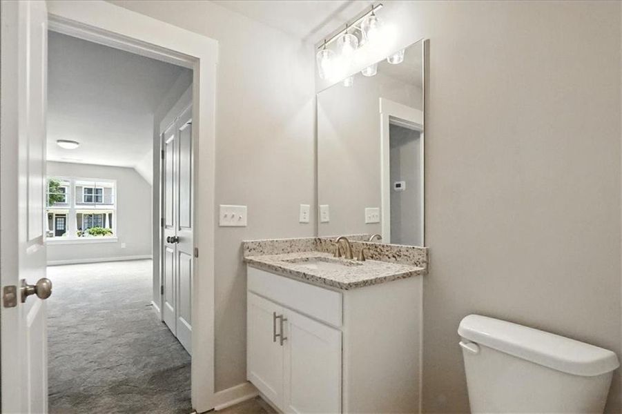 Furnished interior view inside a new home in Traditions of Braselton, Jefferson (Image 19).