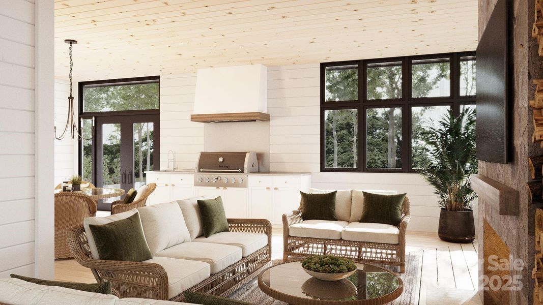 Furnished interior view inside a new home in , Connelly Springs (Image 13).