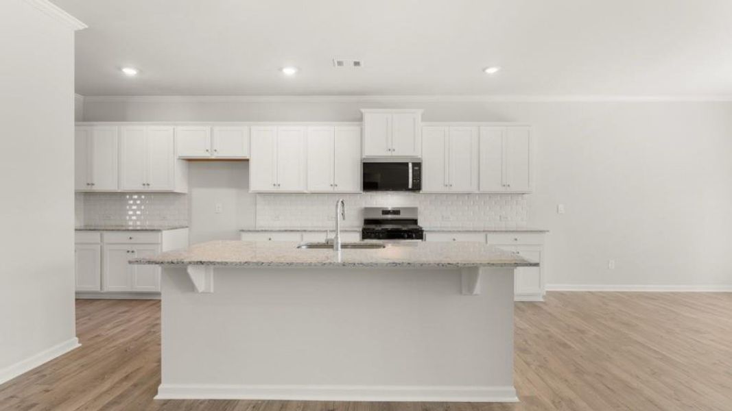 Furnished interior view inside a new home in Parkside at Carter Grove, Cartersville (Image 3).