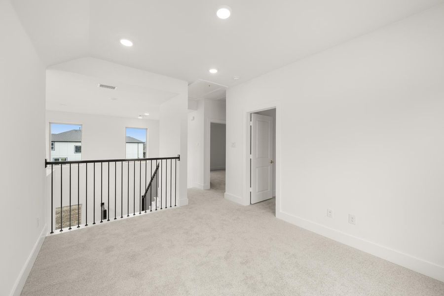 Spacious, unfurnished interior of a new home in The Meadows, Denton (Image 18). Spacious, unfurnished interior of a new home in The Meadows, Denton (Image 18).
