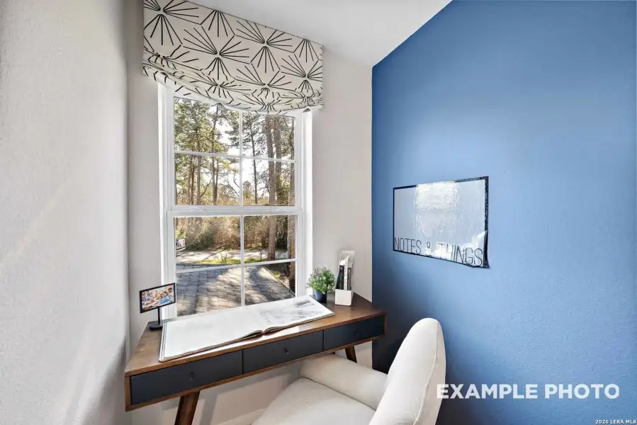 Furnished interior view inside a new home in Agave, San Antonio (Image 8).