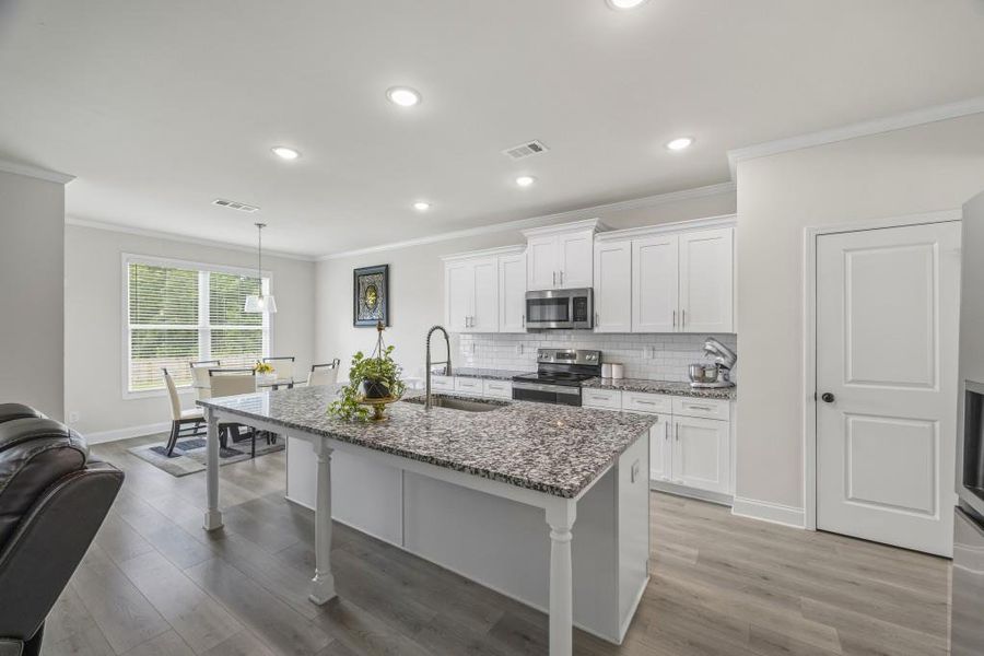 Furnished interior view inside a new home in , Winder (Image 63).