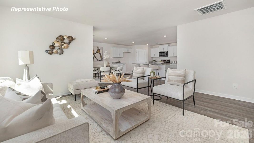 Furnished interior view inside a new home in Cline Village, Conover (Image 10).