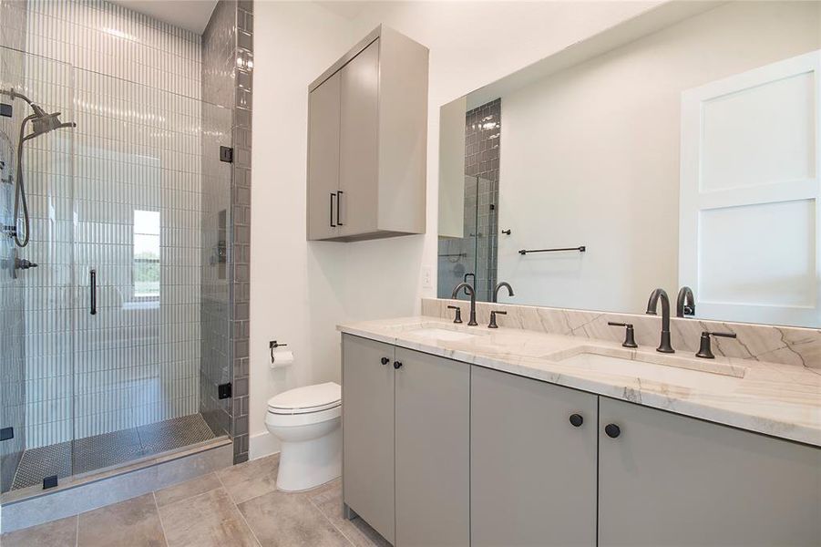 Furnished interior view inside a new home in , Heath (Image 6).