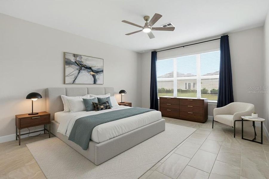 Furnished interior view inside a new home in , Palmetto (Image 13).