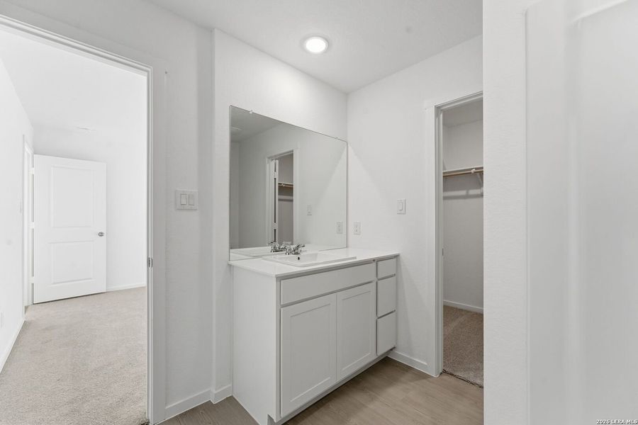 Furnished interior view inside a new home in , New Braunfels (Image 8).