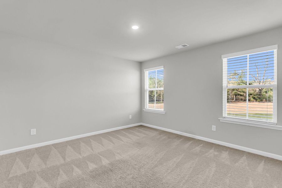 Spacious, unfurnished interior of a new home in Limehouse Village: Arbor Series, Summerville (Image 36).