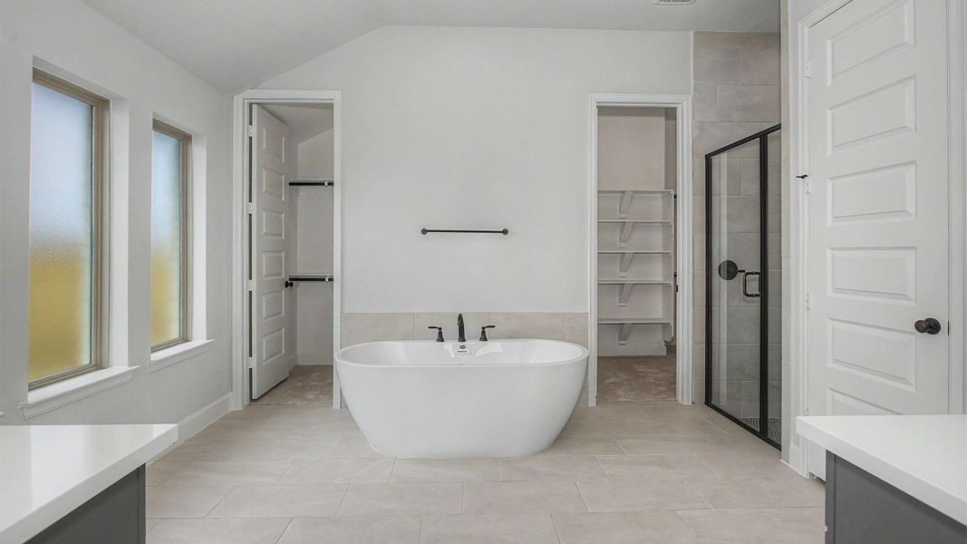 Furnished interior view inside a new home in Revera, Richmond (Image 6).