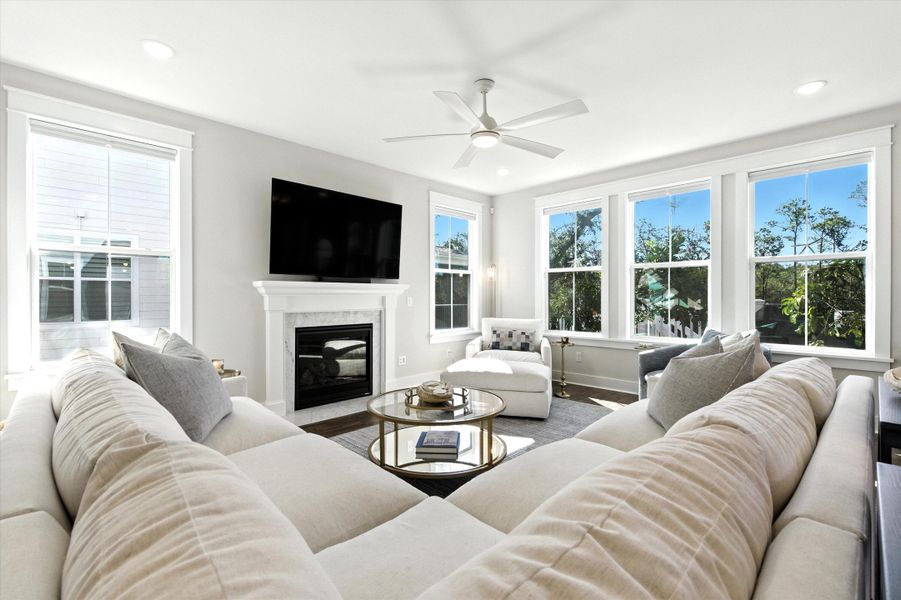 Furnished interior view inside a new home in , Mount Pleasant (Image 42).