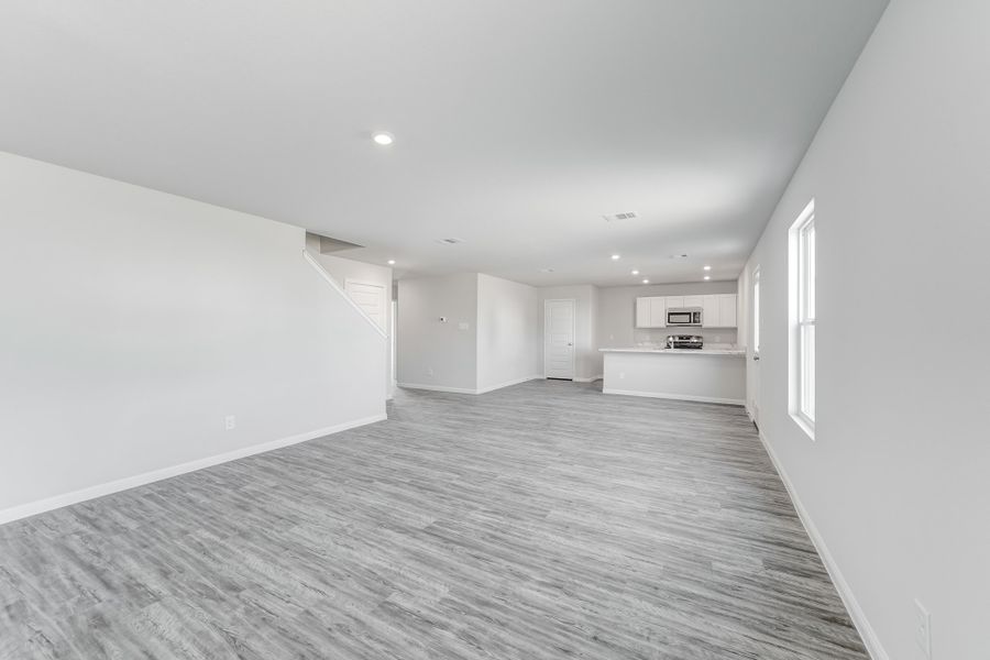 Representative unfurnished interior of a home built from the Jackson by National HomeCorp in Forest Ridge, Edgefield (Image 14).