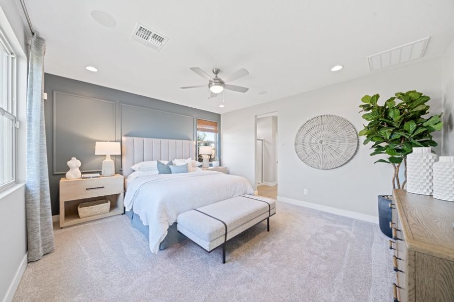 Furnished interior view inside a new home in Combs Ranch, San Tan Valley (Image 19).