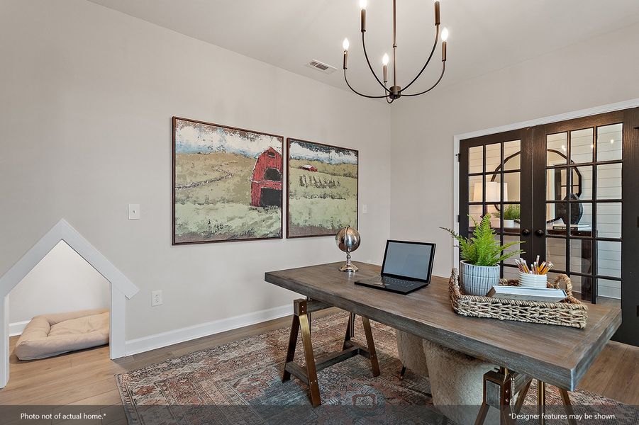 Furnished interior view inside a new home in Parris Meadows, Chesnee (Image 8).