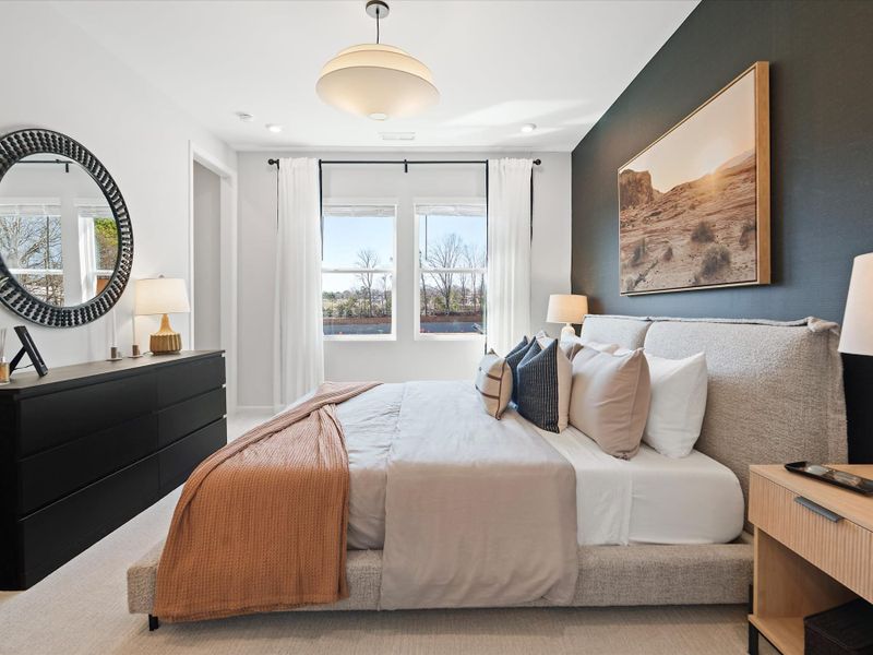 Representative furnished interior of a home built from the Merrill by Tri Pointe Homes in Southmont, Charlotte (Image 25). Representative furnished interior of a home built from the Merrill by Tri Pointe Homes in Southmont, Charlotte (Image 25).