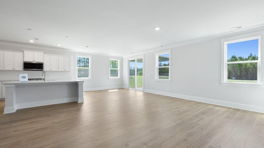 Spacious, unfurnished interior of a new home in Berkeley Bay, Ridgeville (Image 43).