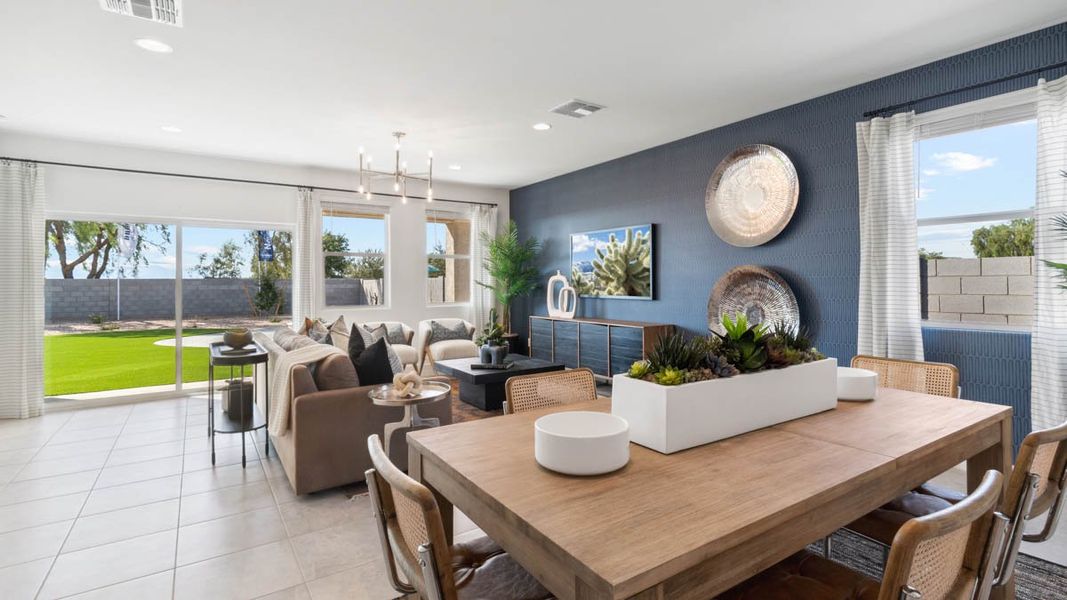 Furnished interior view inside a new home in Anthem at Merrill Ranch, Florence (Image 9).