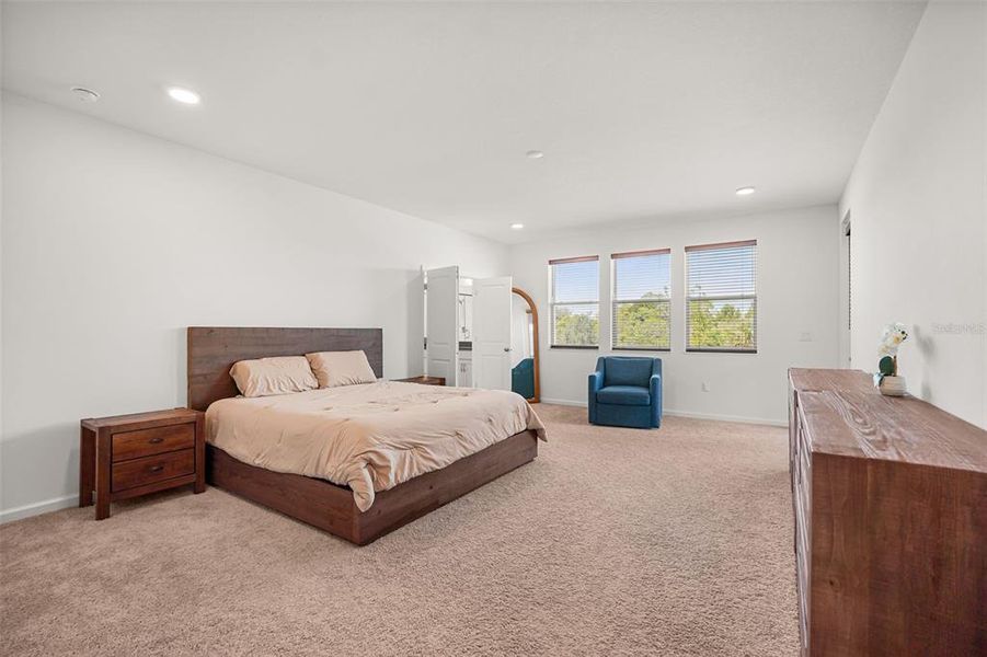 Furnished interior view inside a new home in Estates at Rivercrest, Sanford (Image 11).