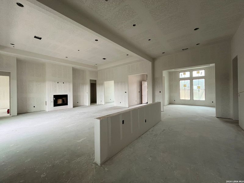 In-progress construction of a new home in , Canyon Lake, TX (Image 28).