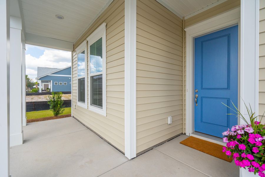 Exterior details and patio area of a home in , Summerville (Image 31).