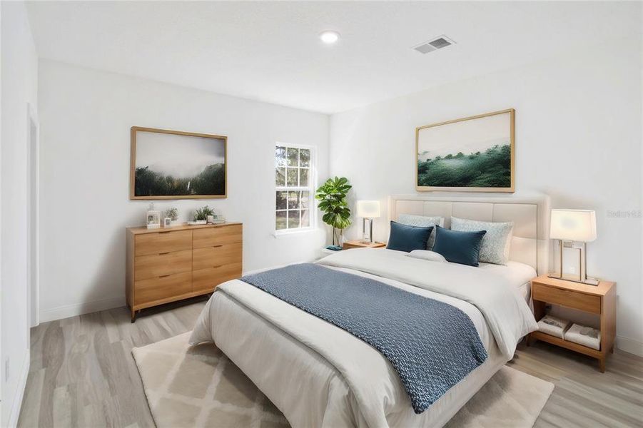 Furnished interior view inside a new home in , Ocala (Image 9).
