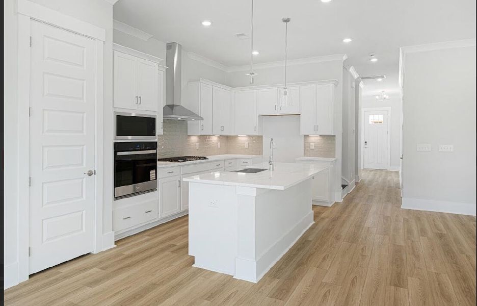 Furnished interior view inside a new home in Midtown at Nexton, Summerville (Image 7).