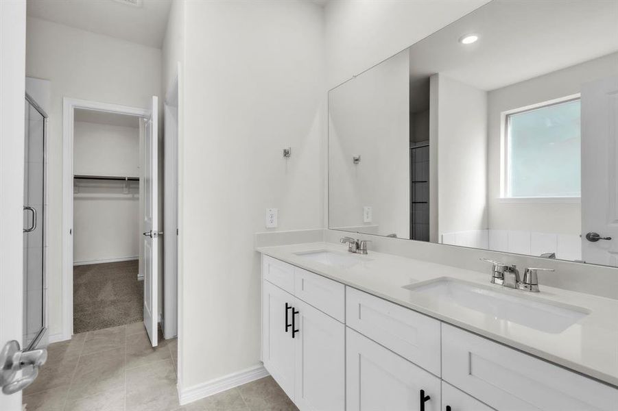 Furnished interior view inside a new home in The Landing at Hidden Lakes, McKinney (Image 15).