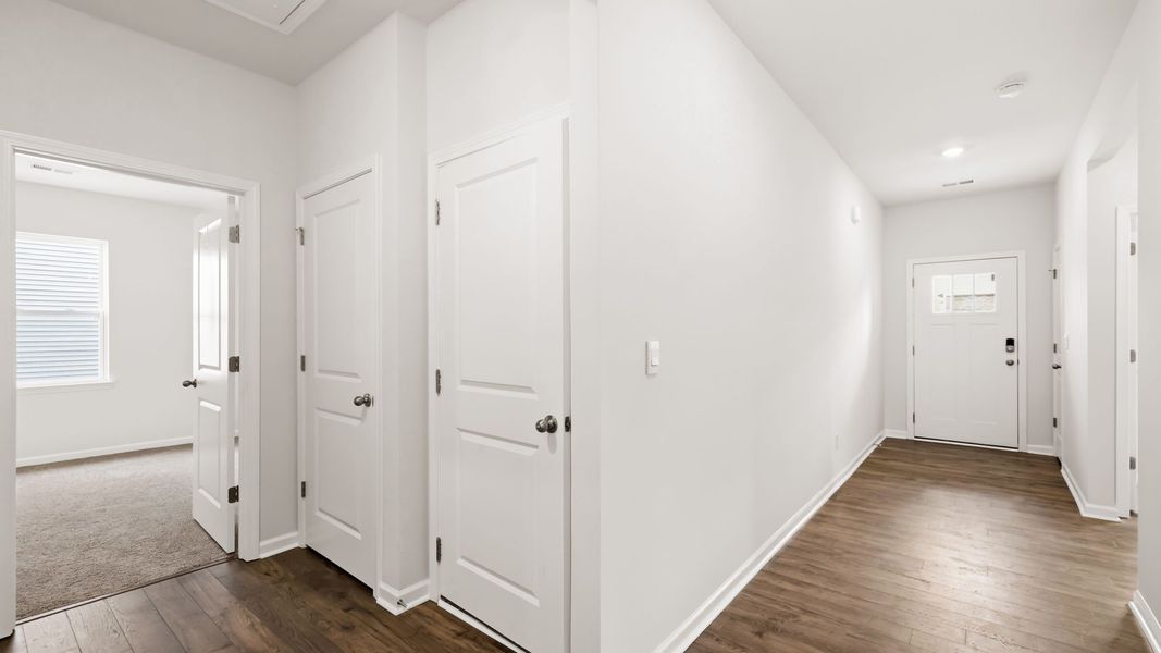 Spacious, unfurnished interior of a new home in Tap Root Farms, Fletcher (Image 18).