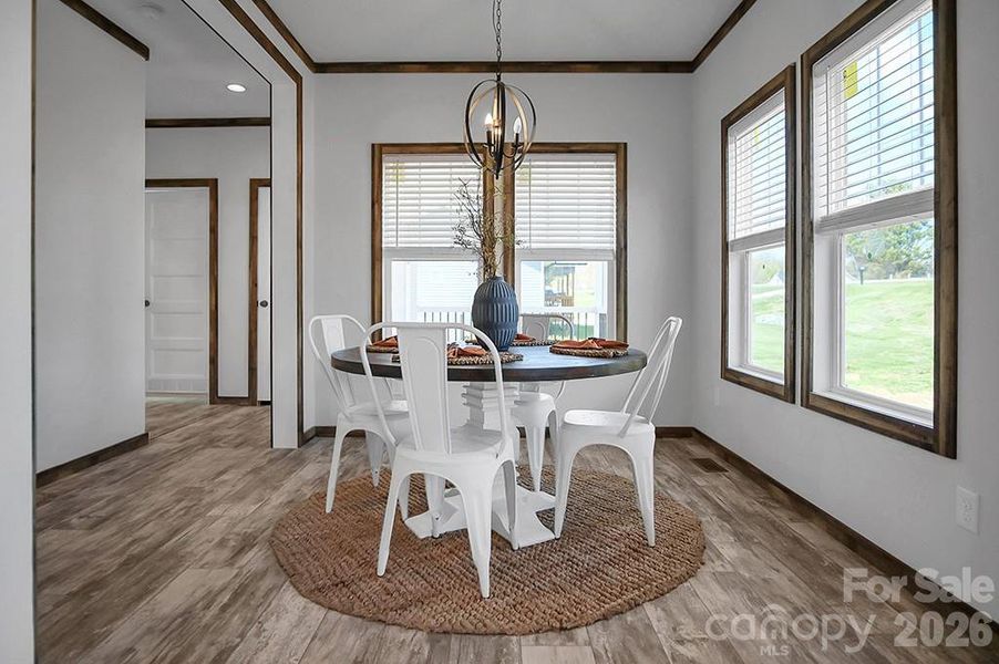 Furnished interior view inside a new home in , Shelby (Image 7).