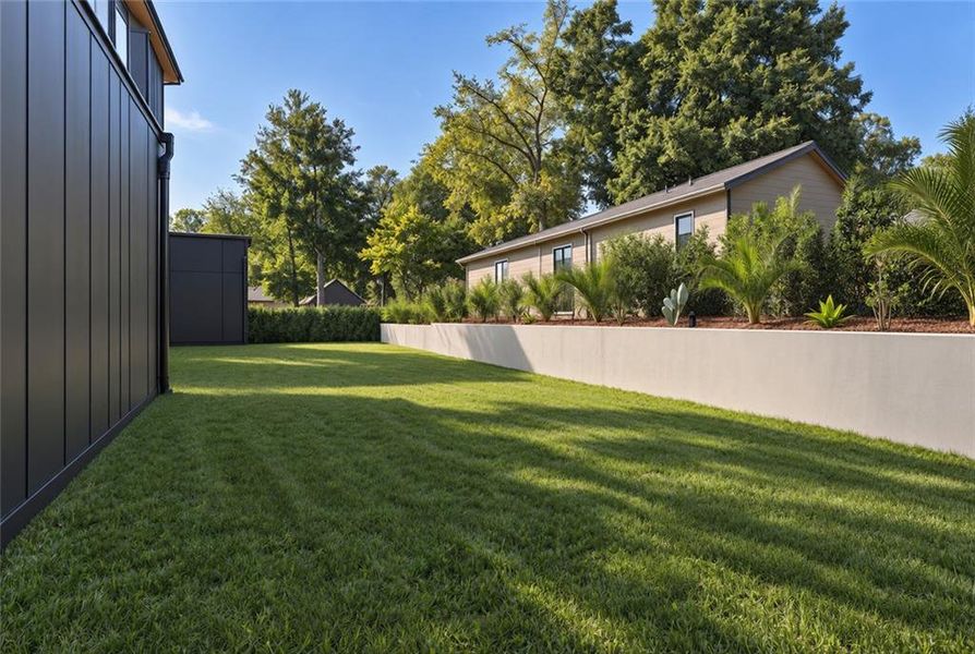 Exterior details and patio area of a home in , Atlanta (Image 3).