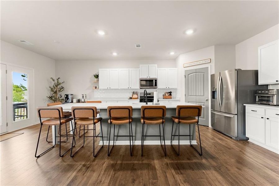 Furnished interior view inside a new home in , Dawsonville (Image 43).
