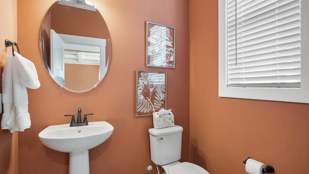 Powder Room of The Sutherland Design by DRB Homes