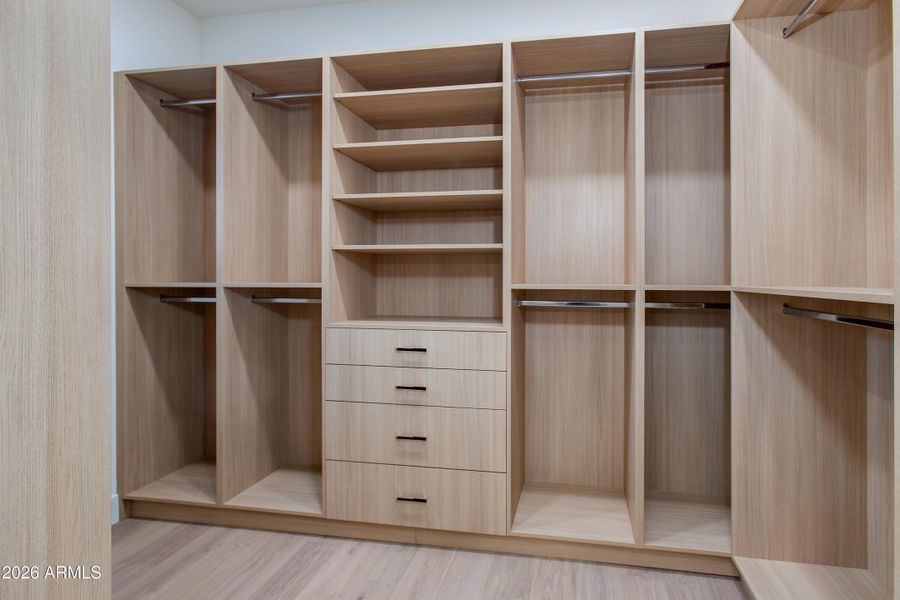 1st Floor Primary Custom Closet 1st Floor Primary Custom Closet