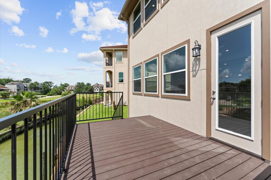 Front exterior of a new home in , Seabrook, TX, highlighting curb appeal (Image 23).