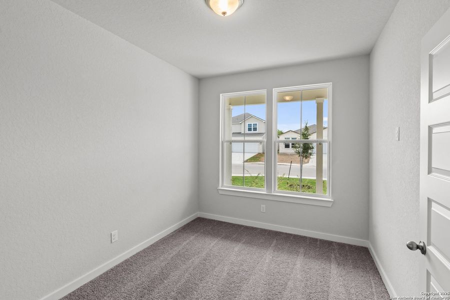 Spacious, unfurnished interior of a new home in August Fields, New Braunfels (Image 23).