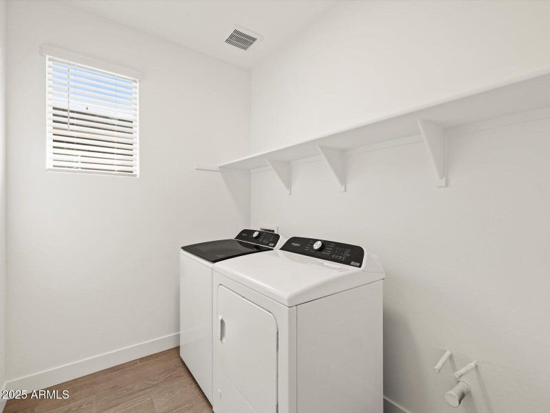 Included Washer & Dryer