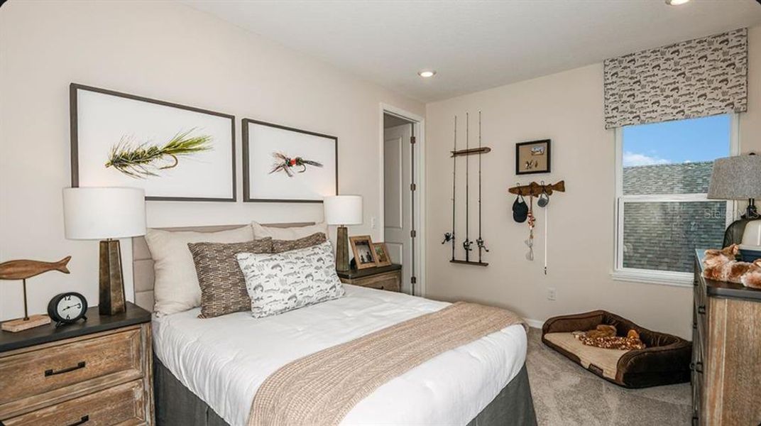 Furnished interior view inside a new home in Westview, Kissimmee (Image 12).