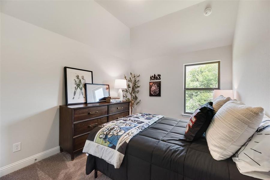 Furnished interior view inside a new home in Mercer Meadows, Royse City (Image 19).