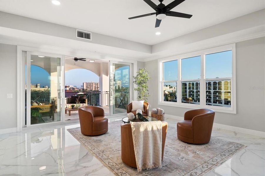 Furnished interior view inside a new home in , Clearwater (Image 8).
