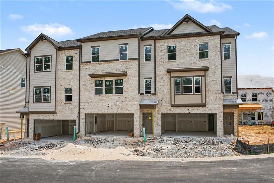 In-progress construction of a new home in , Norcross, GA (Image 4).