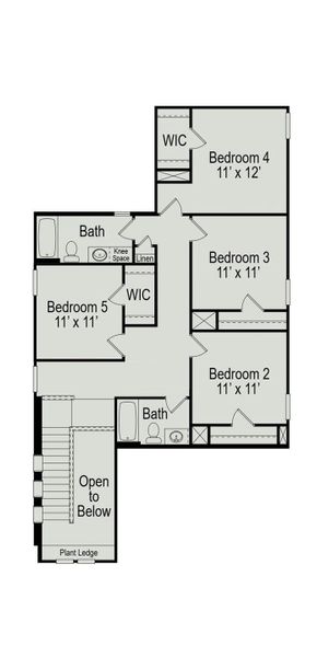 2D floor plan layout of this home in River Ranch, Dayton, TX (Image 4). 2D floor plan layout of this home in River Ranch, Dayton, TX (Image 4).
