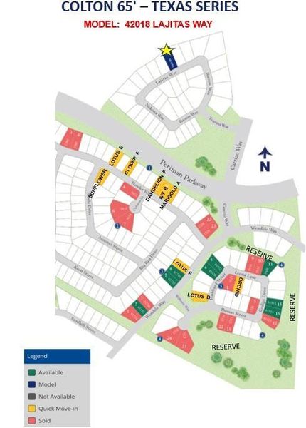COLTON is a NEW Master planned community in Todd Mission. Easy access to Hwy 249. Lots are a minimum of 65 ft wide. Big Amenity center w/gym, ampitheater, splash pads, 9 & 18 hole Disc golf course, playgrounds, walking trails & more!